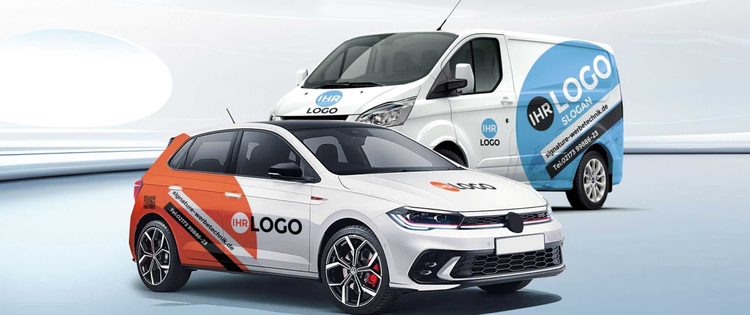 Autobeschriftung PKW und Transporter
